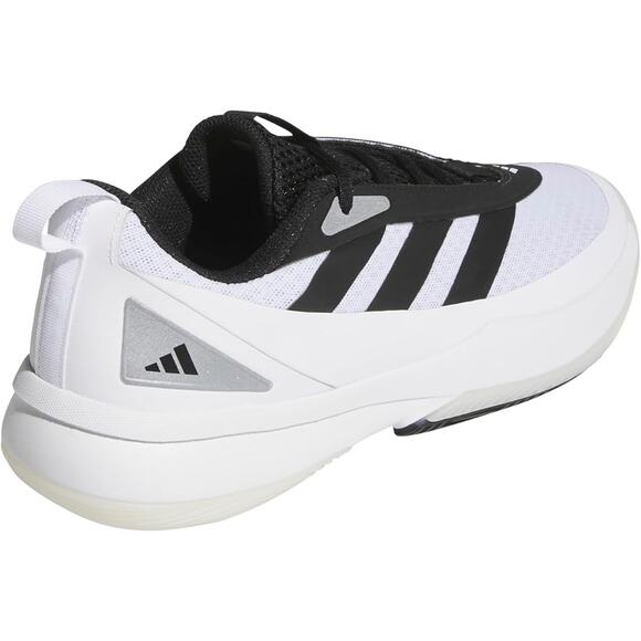 NWT adidas Unisex Front Court Sneaker, White/Black/White, Men's 8 - Women's 9 M - Picture 2 of 7